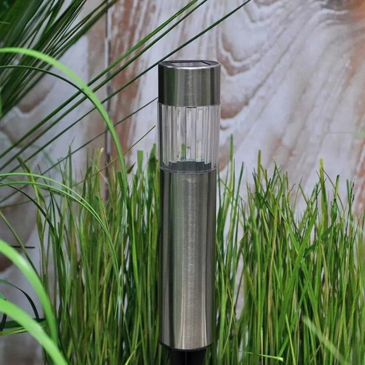 Садовый светильник на солнечной батарее Столбик Super LED Stallo 6 шт. (10480)