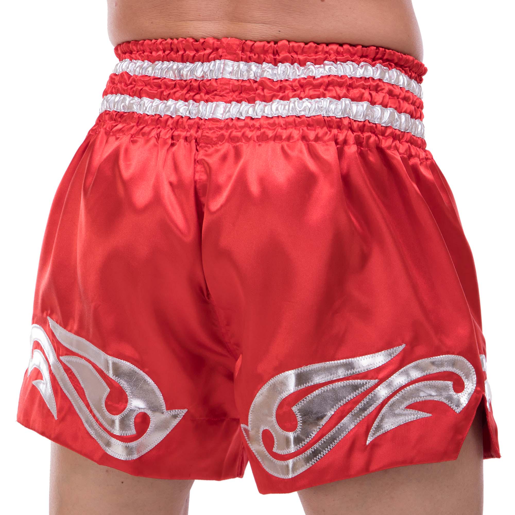 Шорты для тайского бокса и кикбоксинга TOP KING TKTBS-094 XL Красный (TKTBS-094_Красный_XL) - фото 3