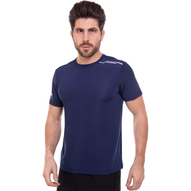 Футболка мужская LIDONG LD-03808 M Темно-синий