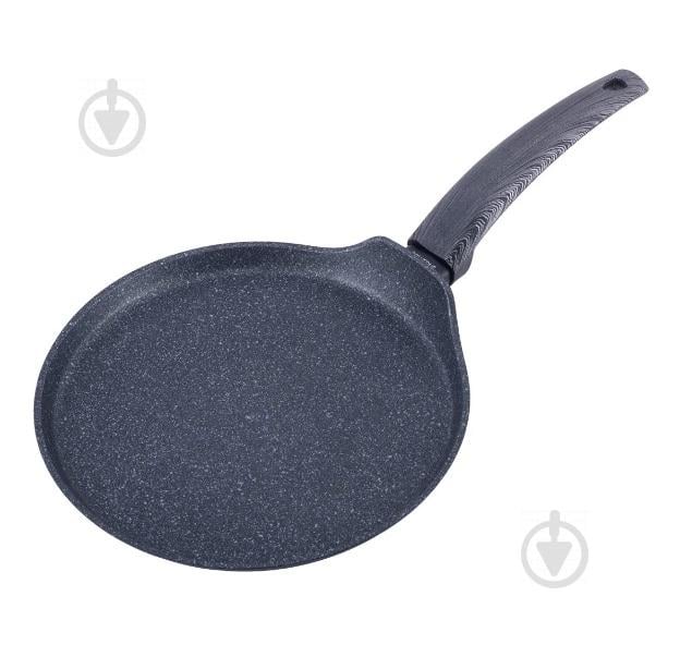 Сковорода блинная 24 см Black marble Kamille KM-4126