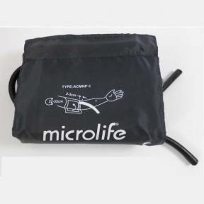 Манжета для механических тонометров Microlife 22-32 см с кольцом и двумя трубками - фото 2