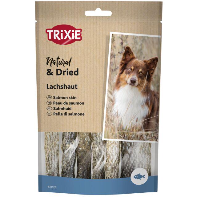 Лакомства для собак Trixie Salmon Cigars шкура лосося 70 г