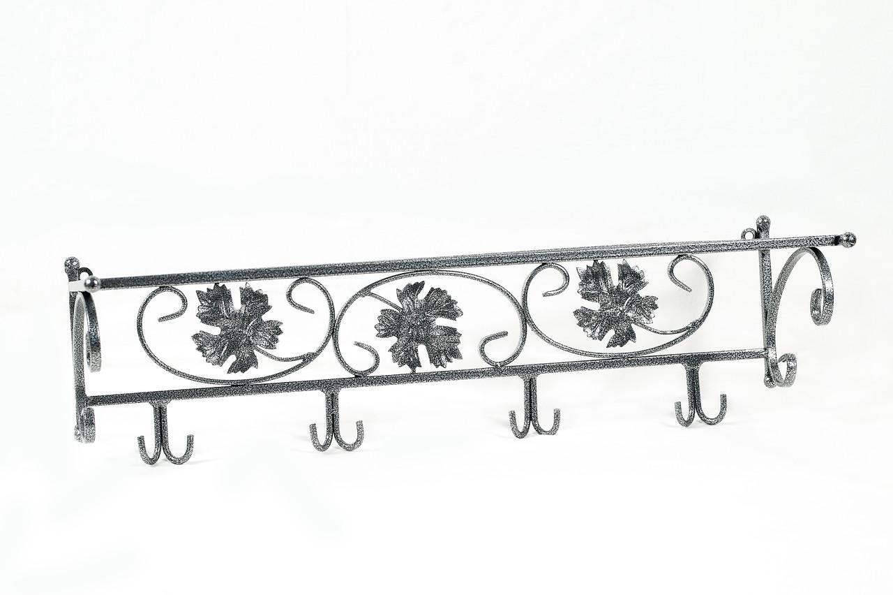 Полка для обуви Софт Венеция с настенной вешалкой Серебряный (847) - фото 5