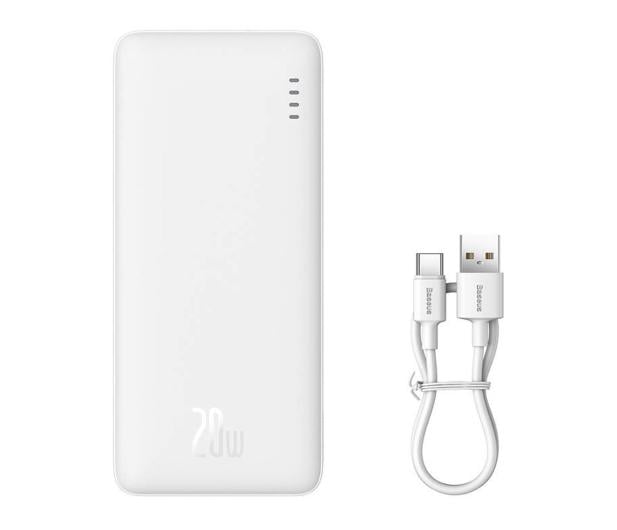 Повербанк Baseus Airpow Fast Charge 10000 mAh White (PPQD090002)