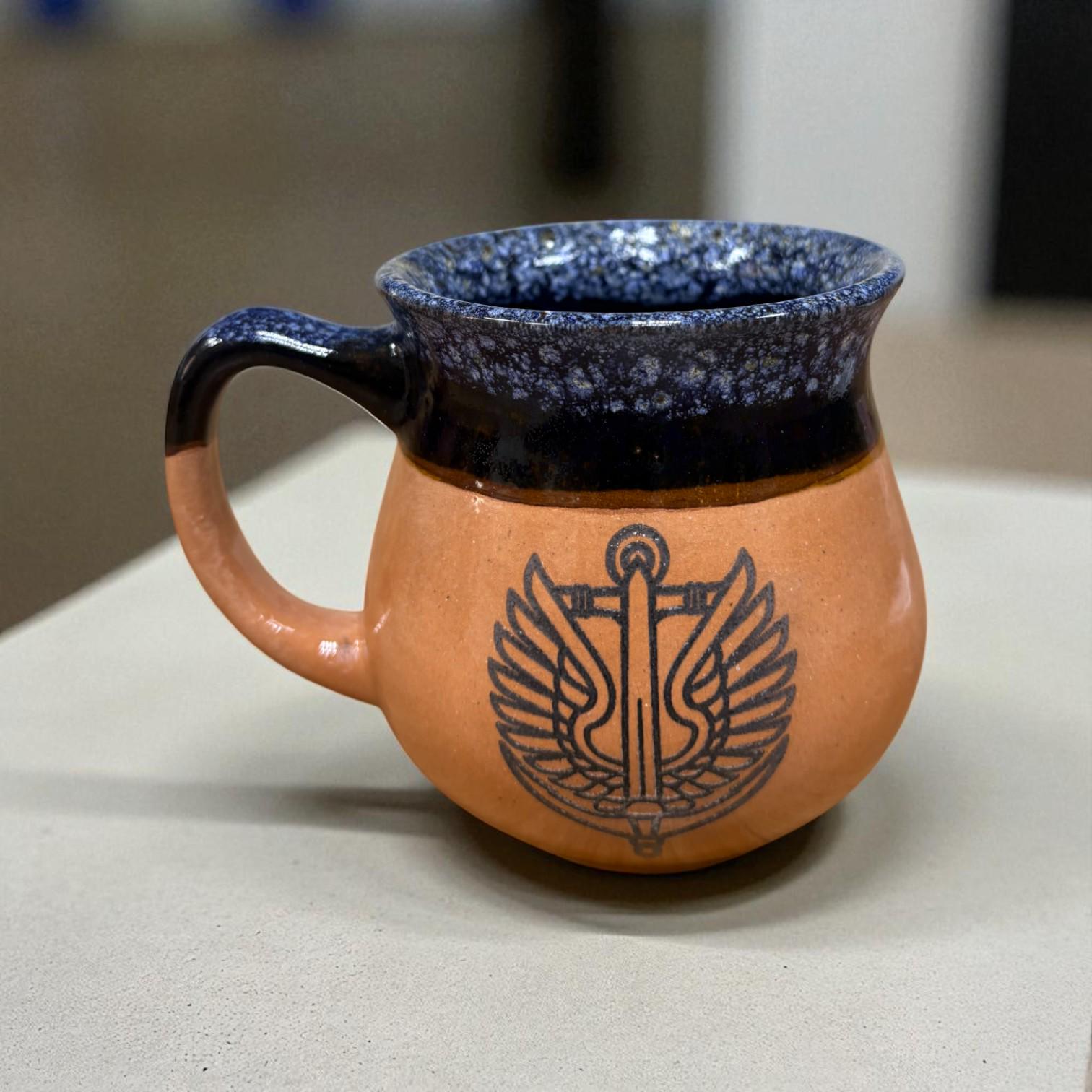 Чашка Морская пехота 450 мл Синий (28926788) - фото 3 Чашка Морская пехота 450 мл Синий (28926788) - фото 3