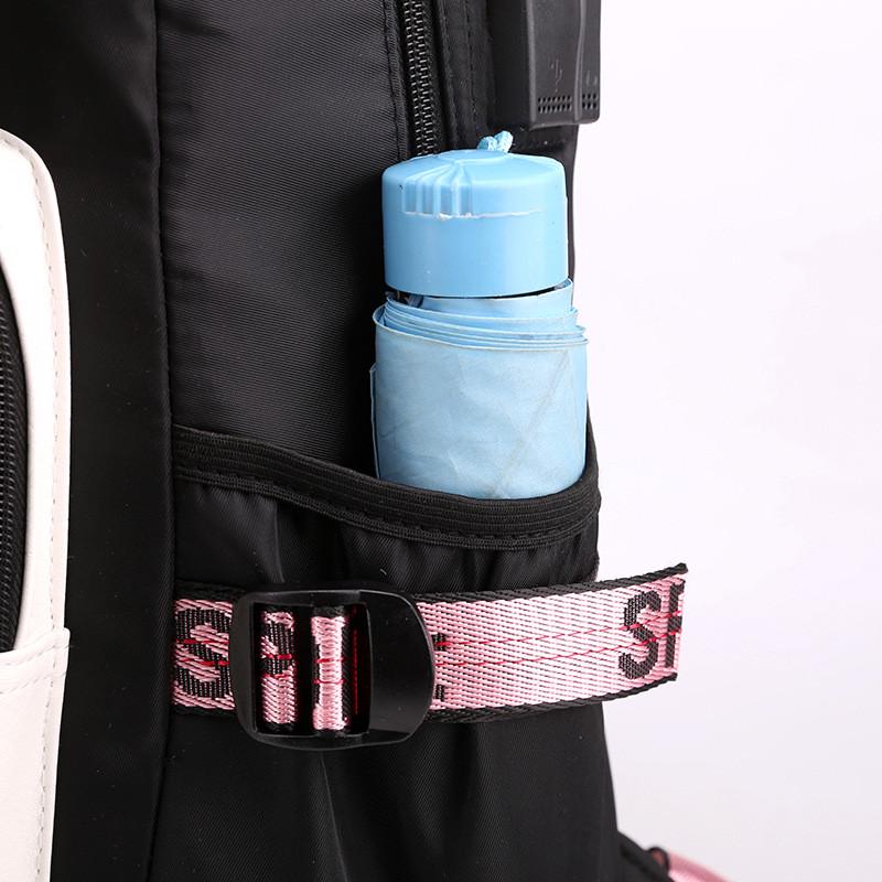 Шкільний рюкзак для дівчинки у японському стилі Sakura з USB-портом і хутряним помпоном (1336652373) - фото 8 Шкільний рюкзак для дівчинки у японському стилі Sakura з USB-портом і хутряним помпоном (1336652373) - фото 8