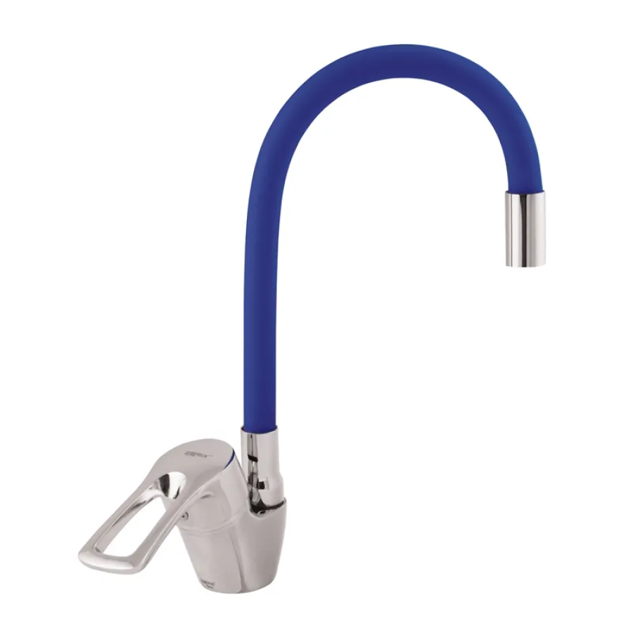 Смеситель для кухни Zerix YUB 181 Blue (ZX0436)