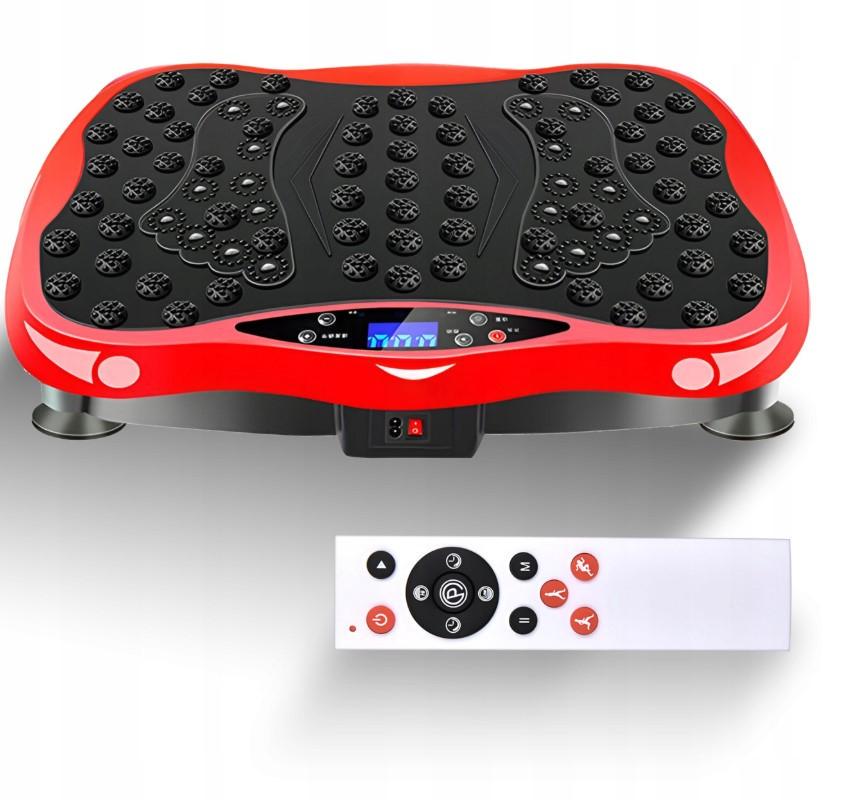 Степ-платформа вибрационная тренировочная DH Line с пультом дистанционного управления и экспандерами (id_1187)