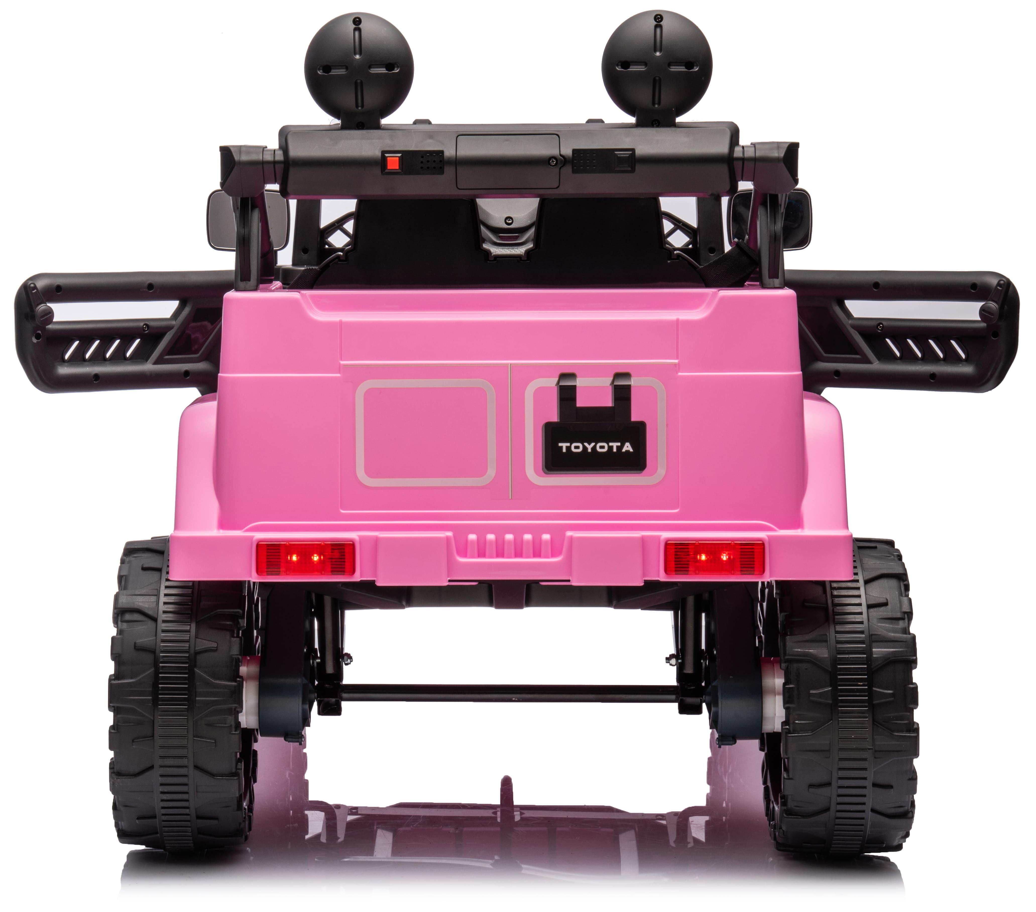 Електромобіль дитячий Toyota FJ Cruiser Рожевий (9901) - фото 7 Електромобіль дитячий Toyota FJ Cruiser Рожевий (9901) - фото 7