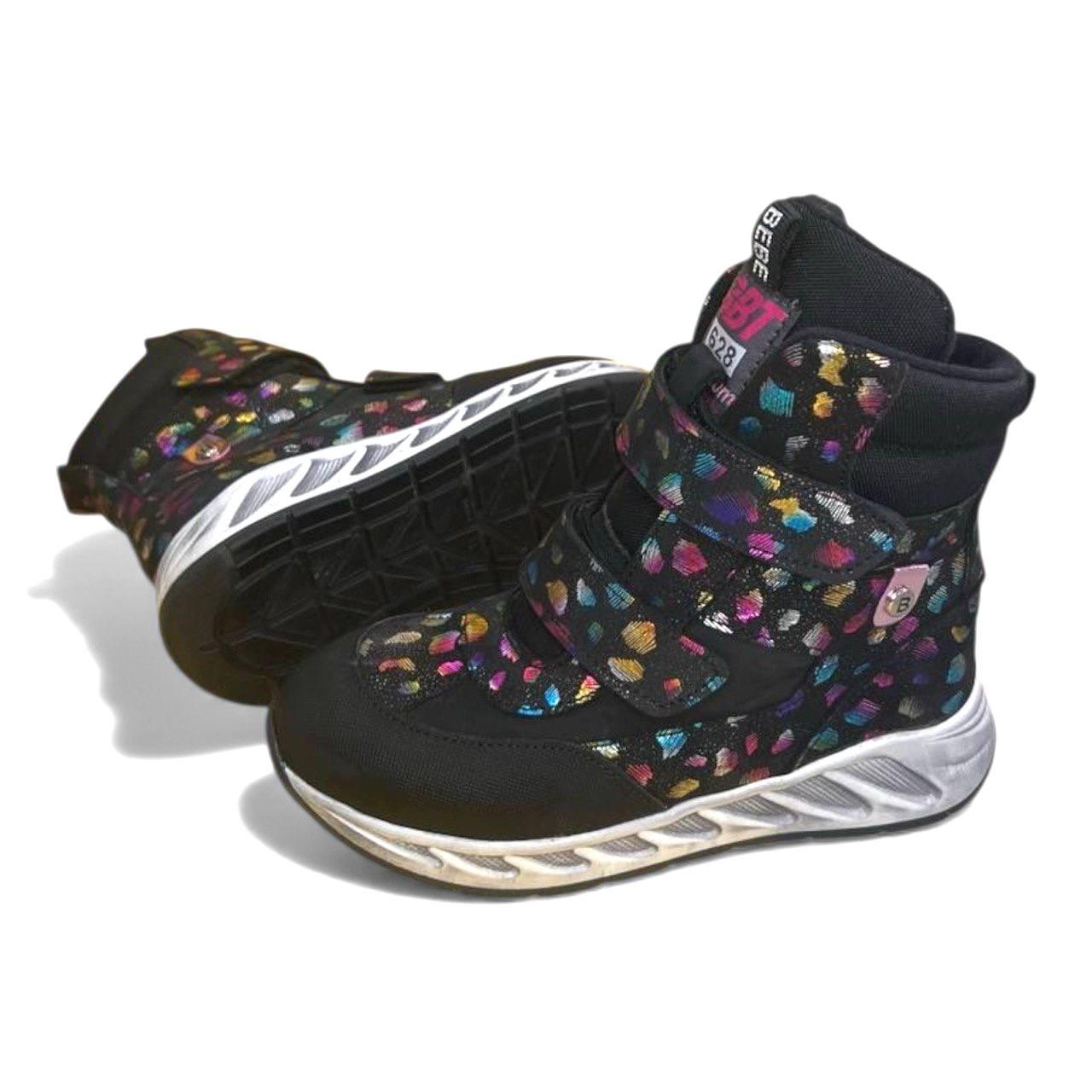 Ботинки ортопедические для девочки Bebetom зимние р. 33 Черный (31642614)