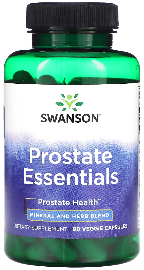 Комплекс для мужского здоровья Swanson Prostate Essentials 90 вегетарианских капсул Комплекс для мужского здоровья Swanson Prostate Essentials 90 вегетарианских капсул
