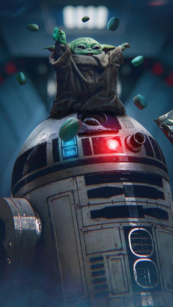 Алмазная Мозаика Emerald Craft Малыш Йода и R2D2 30x40 см (24113)