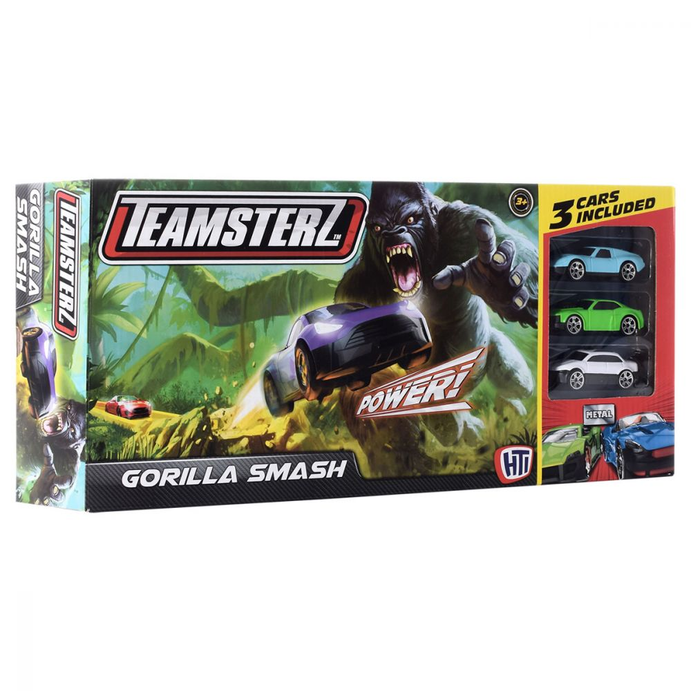 Автотрек на запуске Teamsterz Горилла с машинками (1417275)