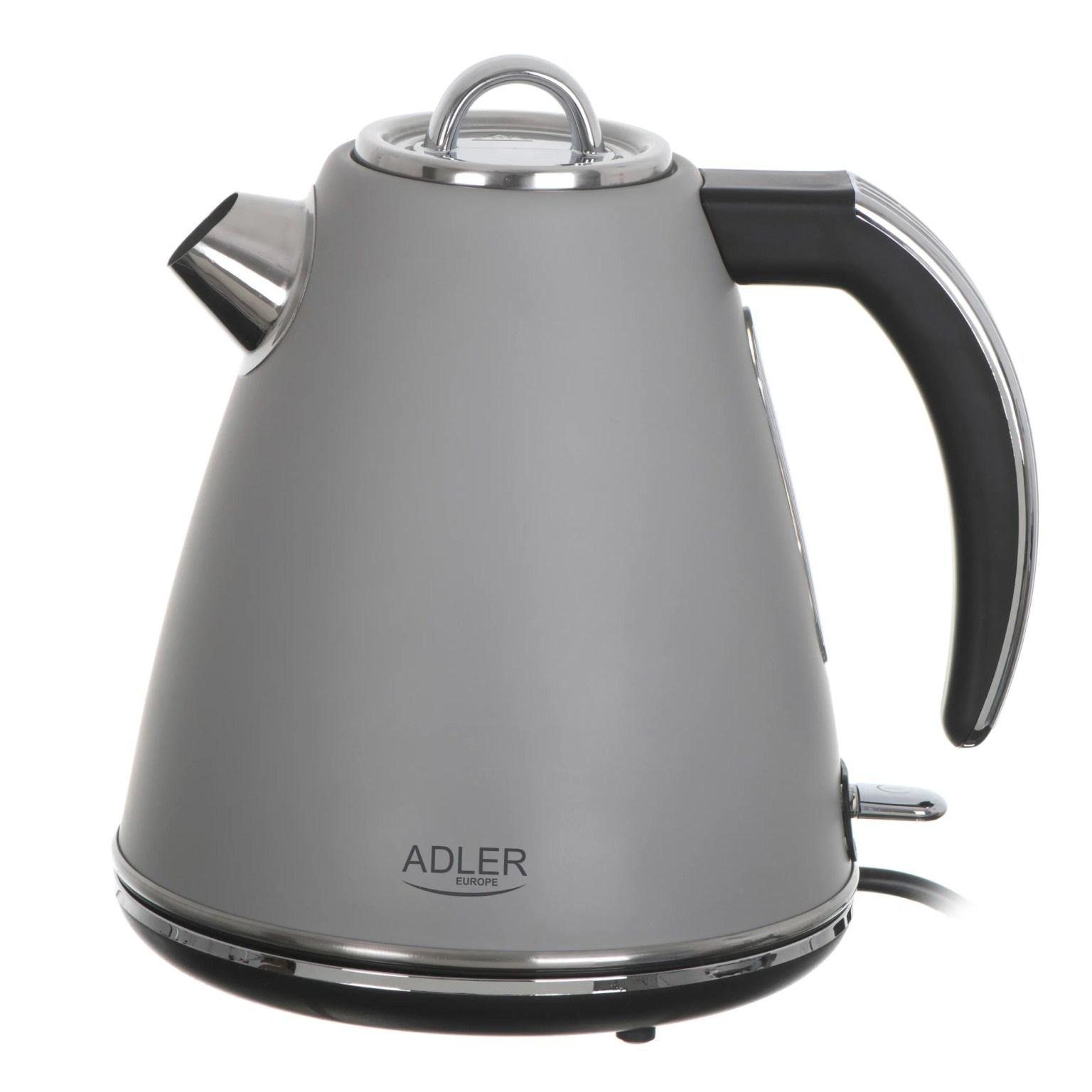 Чайник електричний Adler AD 1343 Grey (03699)