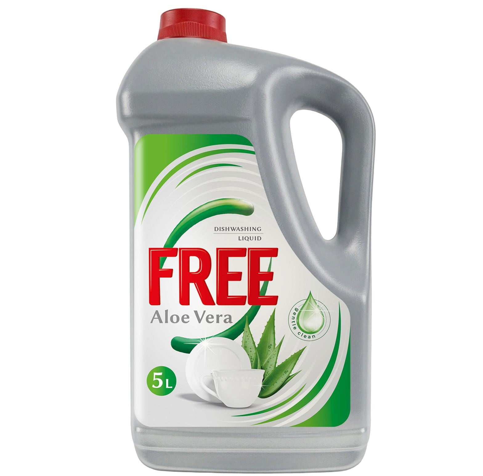 Гель для мытья посуды FREE Алоэ Вера 5 л (37202461)
