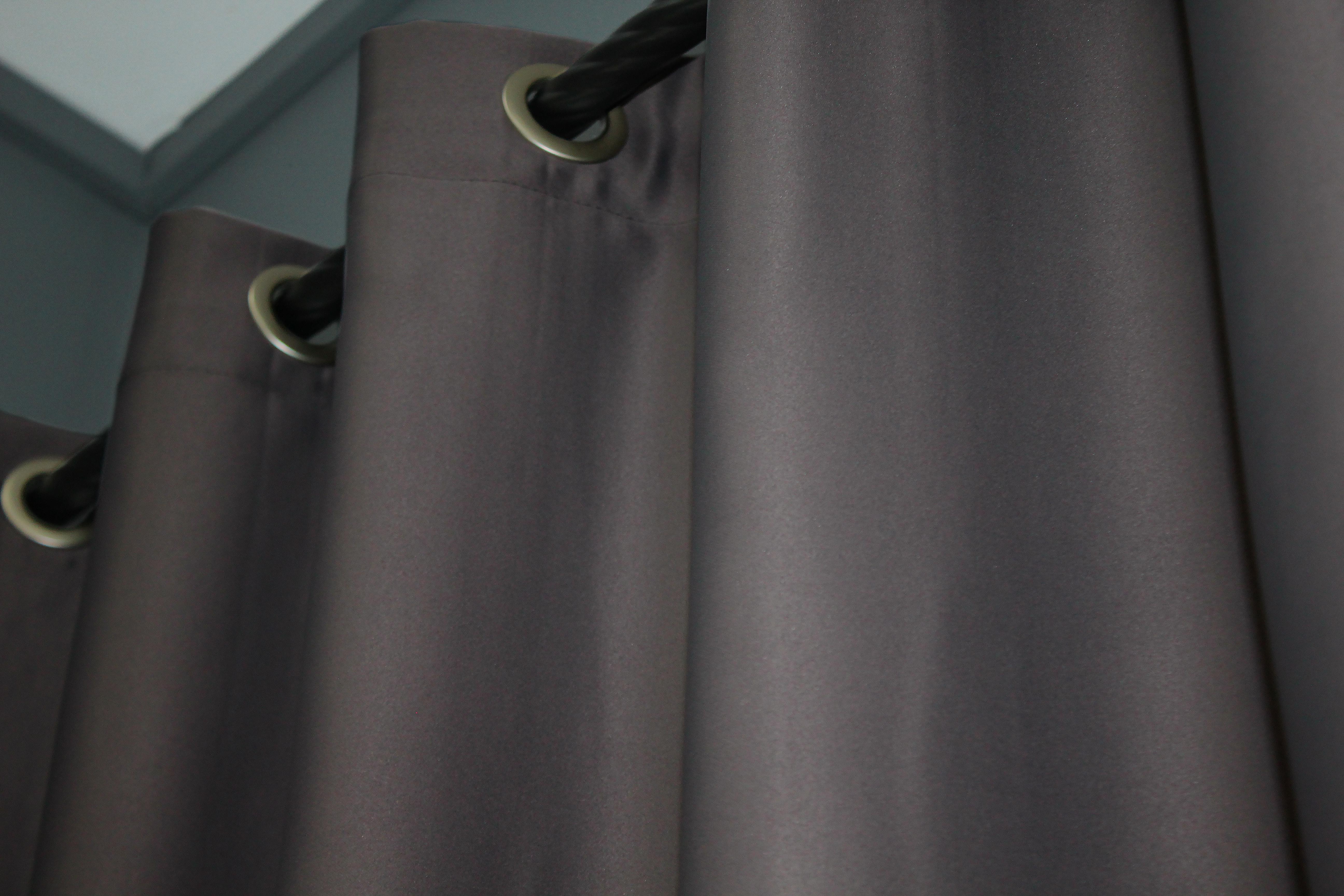 Комплект штор на люверсах VR-Textil Fusion Dimout № 833ш 150х250 см 2 шт. Темное какао (37-0031) - фото 5 Комплект штор на люверсах VR-Textil Fusion Dimout № 833ш 150х250 см 2 шт. Темное какао (37-0031) - фото 5