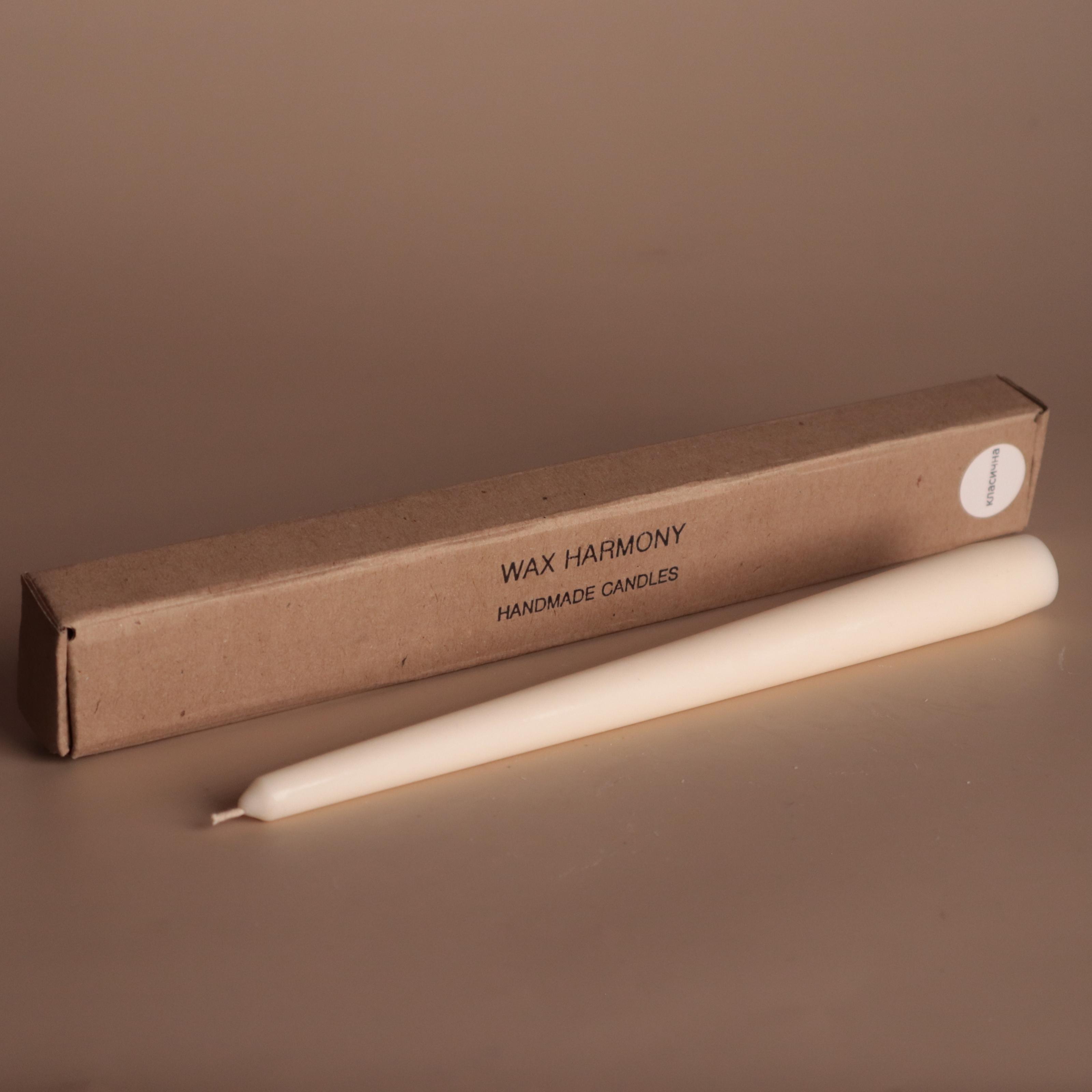 Аромасвічка соєва Wax Harmony Ваніль Столова Класична (1000401)