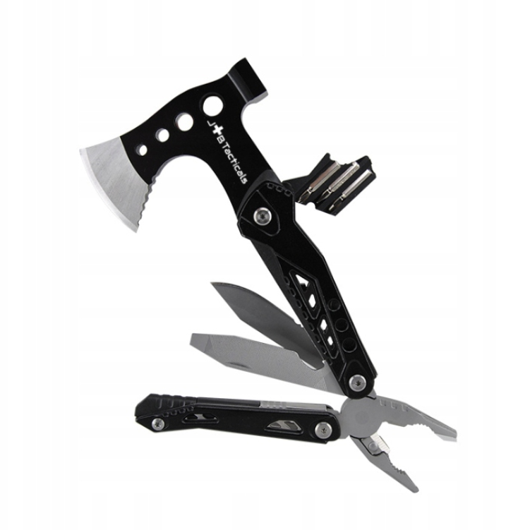 Мультитул JB Tacticals 17в1 Сокира Чорний (1936856047)