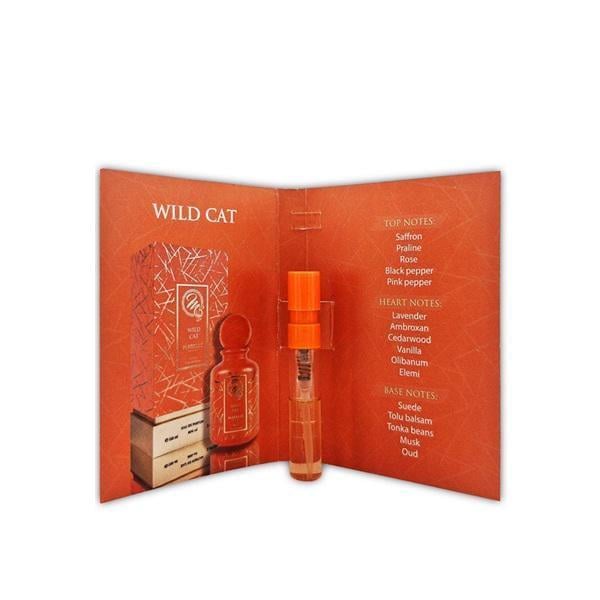 Парфюмерная вода унисекс Marelle Perfumes Wild Cat 1,5 мл пробник (402378)