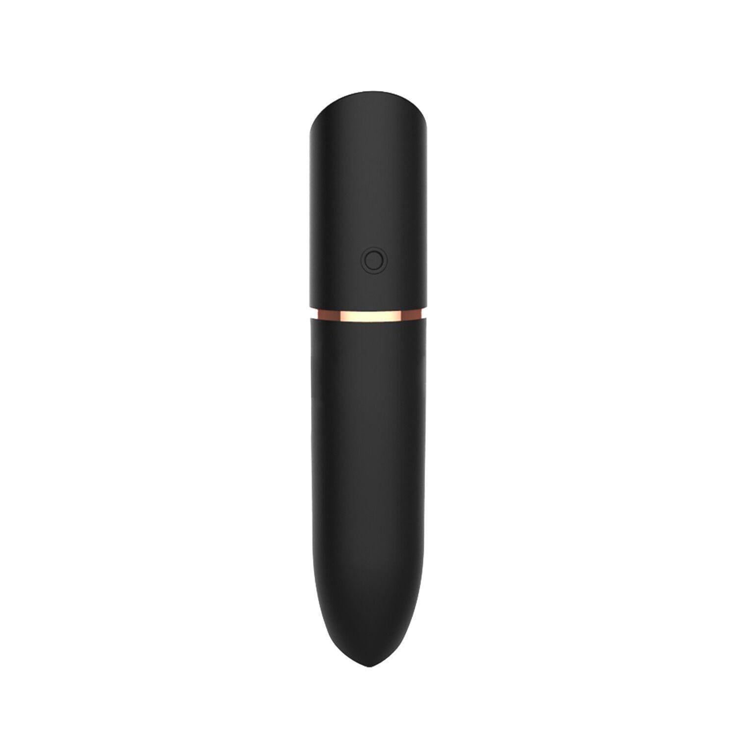 Виброшар в виде помады Adrien Lastic Rocket Black (SO8206)