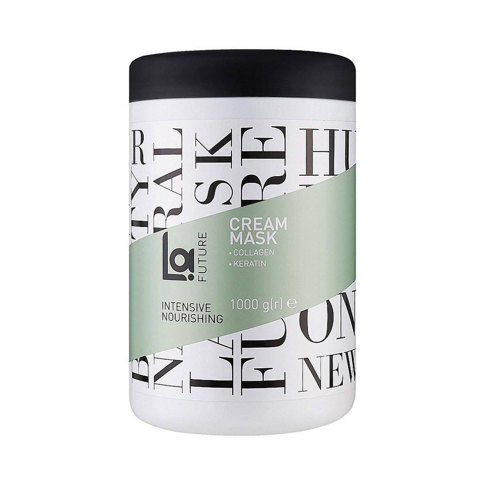 Крем-маска для окрашенных волос La Future Интенсивное питание с коллагеном и кератином 1000 мл Крем-маска для окрашенных волос La Future Интенсивное питание с коллагеном и кератином 1000 мл