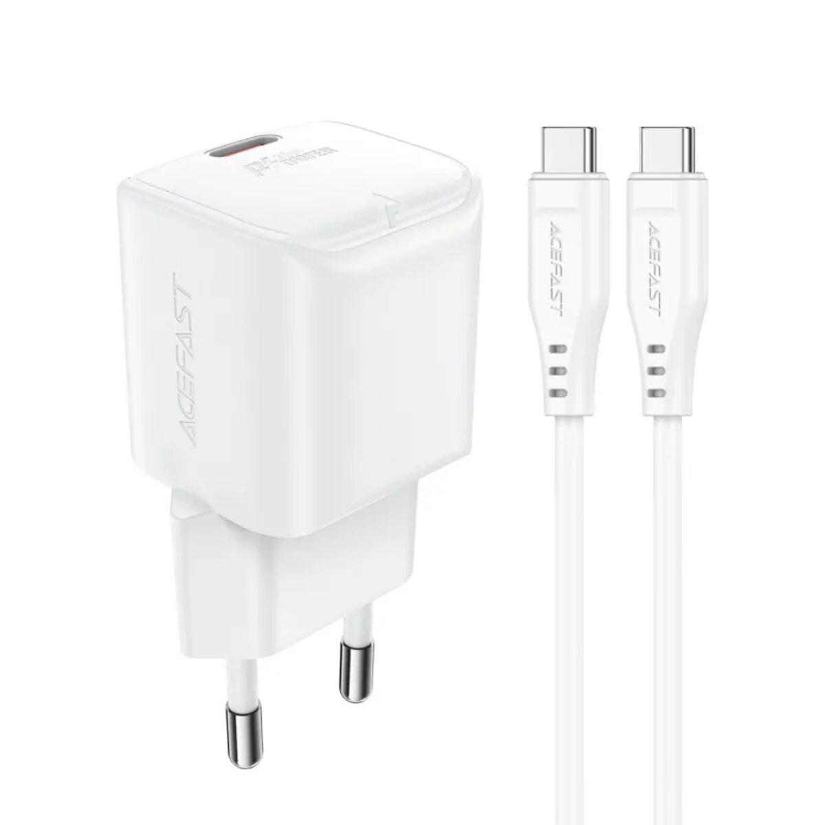 Зарядное устройство Acefast A73 PD USB-C 20W White