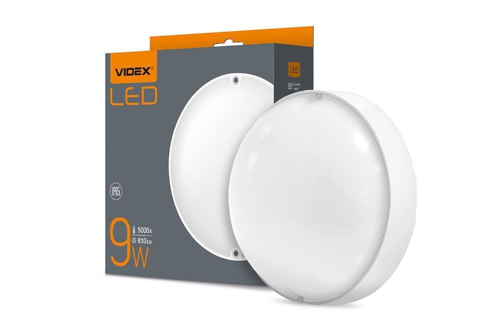 LED-светильник круглый внешний Videx ART 9W 5000K IP65 (27568163)