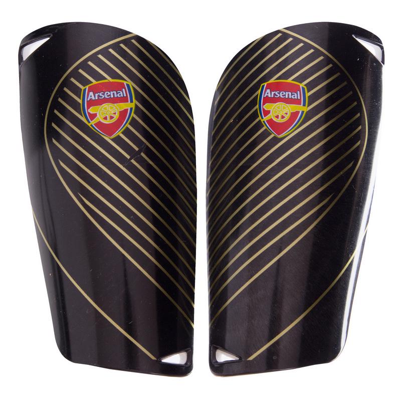 Щитки футбольные Zelart ARSENAL SP-Sport FB-6853 S Черный (DR007248)