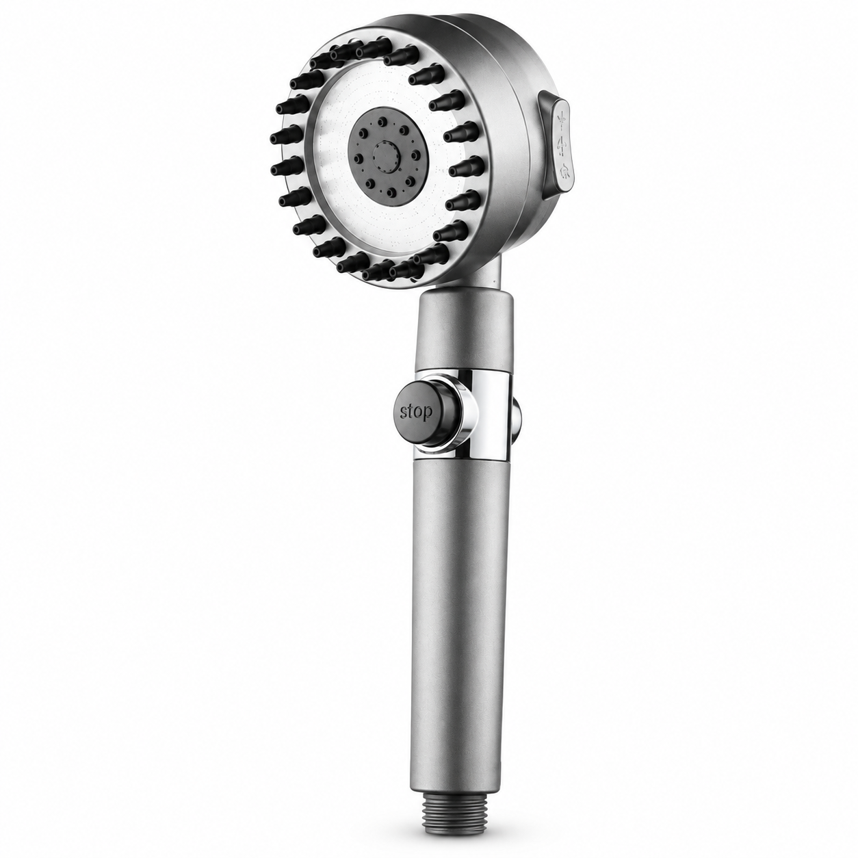 Насадка для душа Shower Head 360° 4в1 Черный (62917)