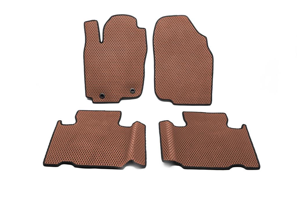 Коврики EVA Digital Designs для Toyota Rav 4 2013-2018 гг. этилвинилацетат Коричневый