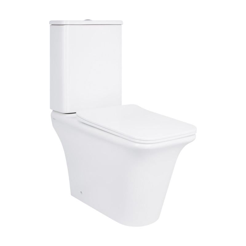 Чаша унитаза Qtap Kalao Rimless напольная без сиденья 660х360х820 мм (QT08221213AW1) Чаша унитаза Qtap Kalao Rimless напольная без сиденья 660х360х820 мм (QT08221213AW1)