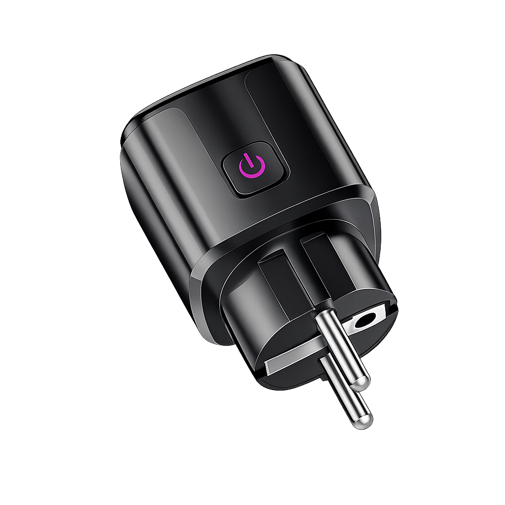 Розумна Wi-Fi розетка 20A з моніторингом енергоспоживання Tuya Smart/EU Plug/таймер/захист від дітей (2056035)