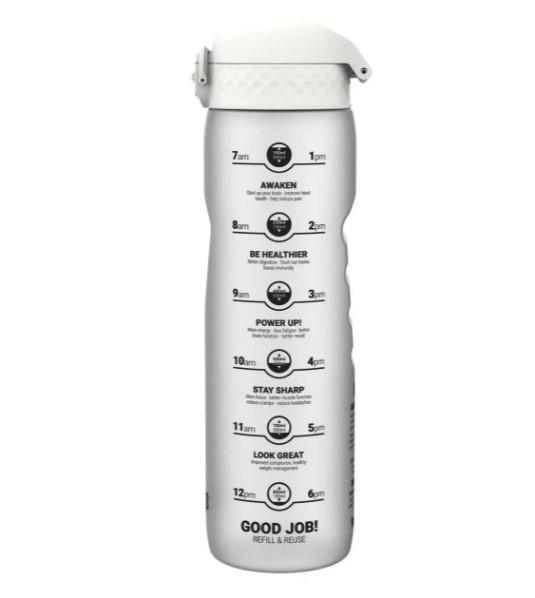 Бутылка для воды ION8 BPA Free Times To Drink 1000 мл Ice (I8RF1000PIMOT2)
