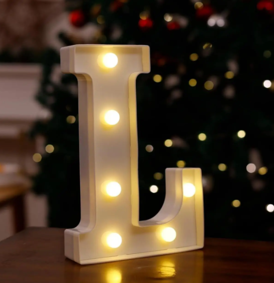 Літера з підсвіткою L об'ємна маленька 21x15 см Білий (553110/11) - фото 2 Літера з підсвіткою L об'ємна маленька 21x15 см Білий (553110/11) - фото 2