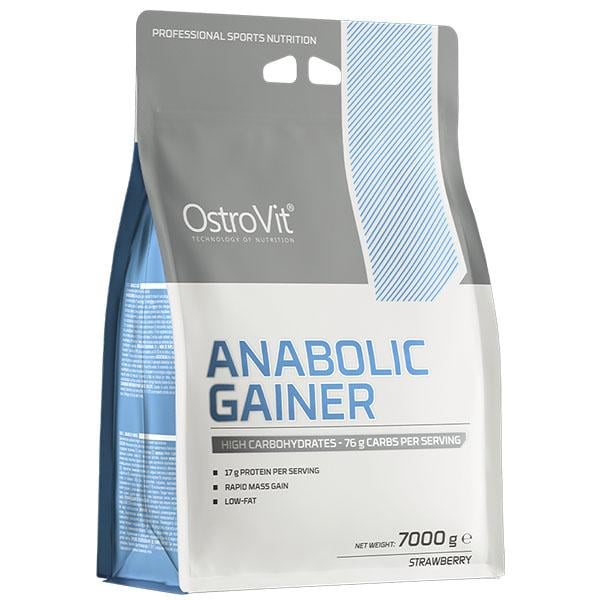 Гейнер OstroVit Anabolic Gainer 7000 г 70 порцій Strawberry (000026639)