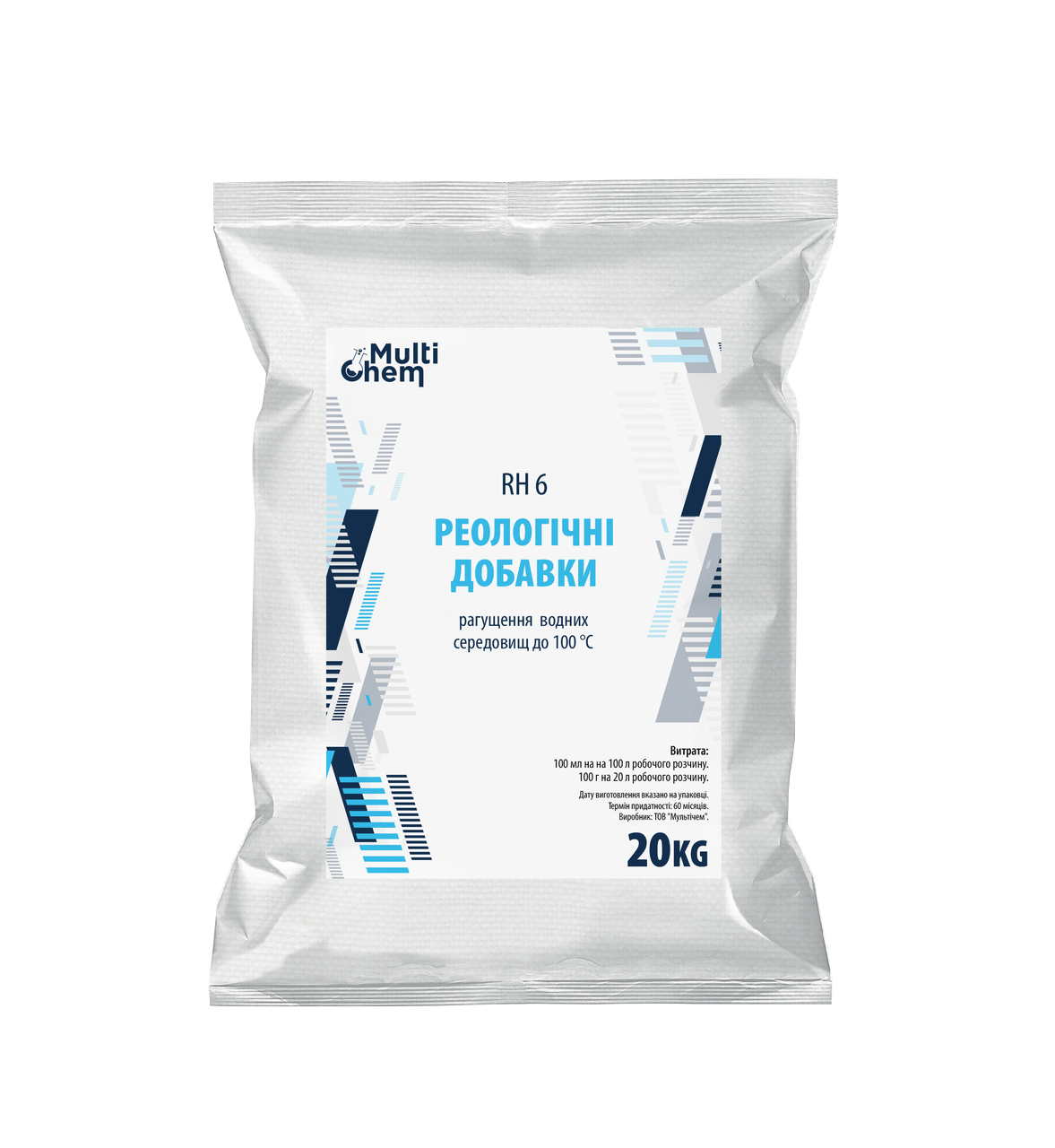Добавка реологическая RH-6 Повышение вязкости Снижает подвижность при перекачивании 20 кг (101343)