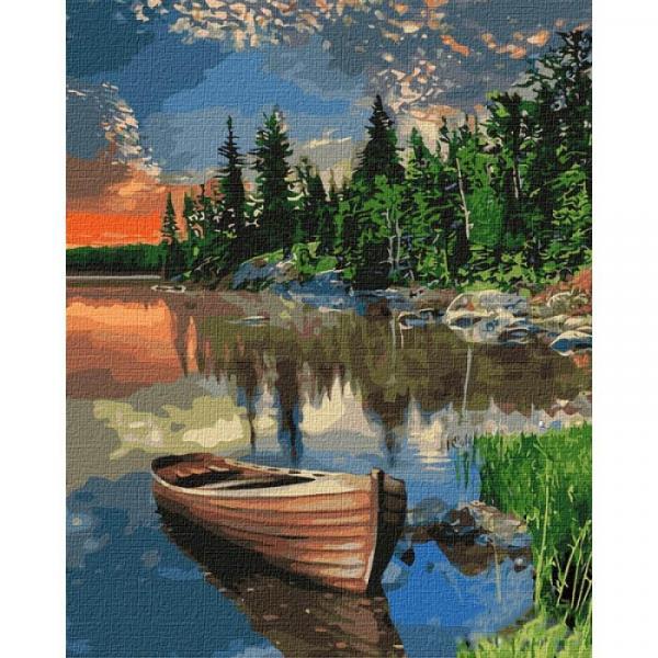 Картина по номерам Идейка Уютное место 40х50 см (КНО2296-mt)