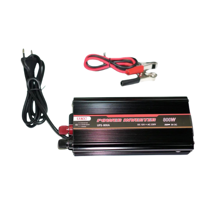 Перетворювач напруги UKC UPS-800А 800W з функцією зарядки акумулятора модифікований синус з 12V на 220V - фото 7 Перетворювач напруги UKC UPS-800А 800W з функцією зарядки акумулятора модифікований синус з 12V на 220V - фото 7