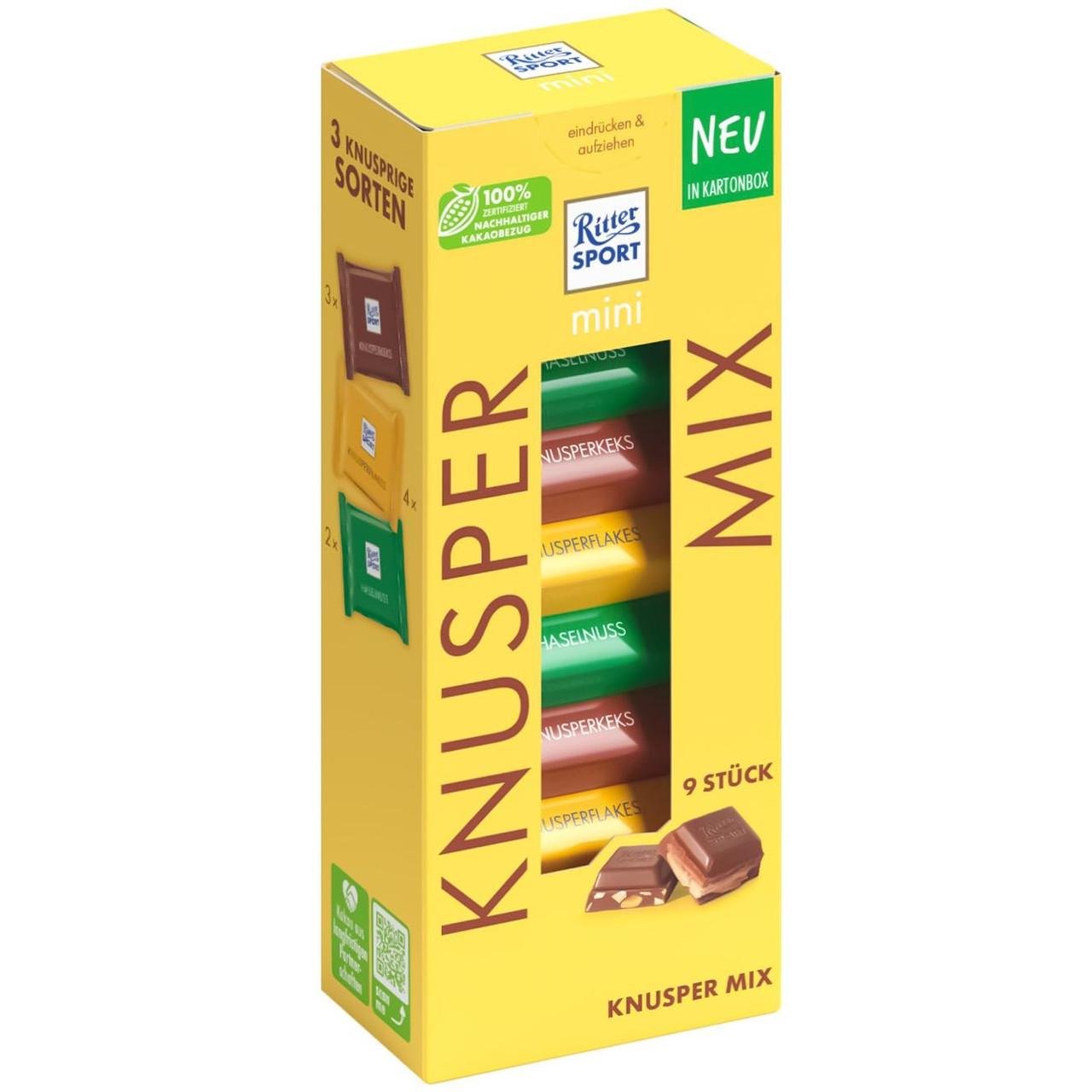 Шоколад Ritter Sport mini Knusper Mix 150 г Шоколад Ritter Sport mini Knusper Mix 150 г