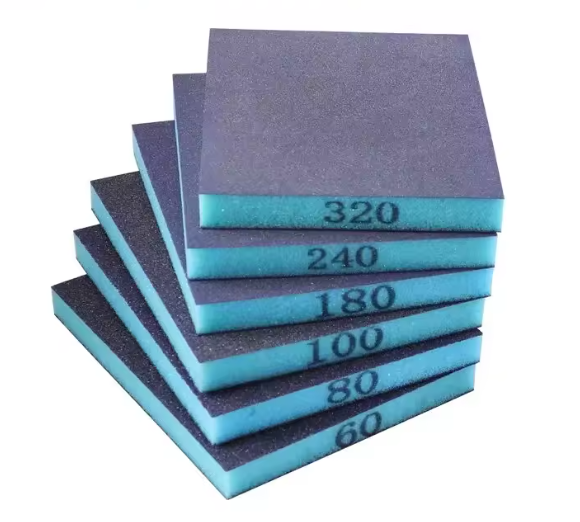 Губка шліфувальна 60-320 Grit для мокрого та сухого шліфування металу та дерева 6 шт. 120x96x13 мм (01e3eb3e) Губка шліфувальна 60-320 Grit для мокрого та сухого шліфування металу та дерева 6 шт. 120x96x13 мм (01e3eb3e)