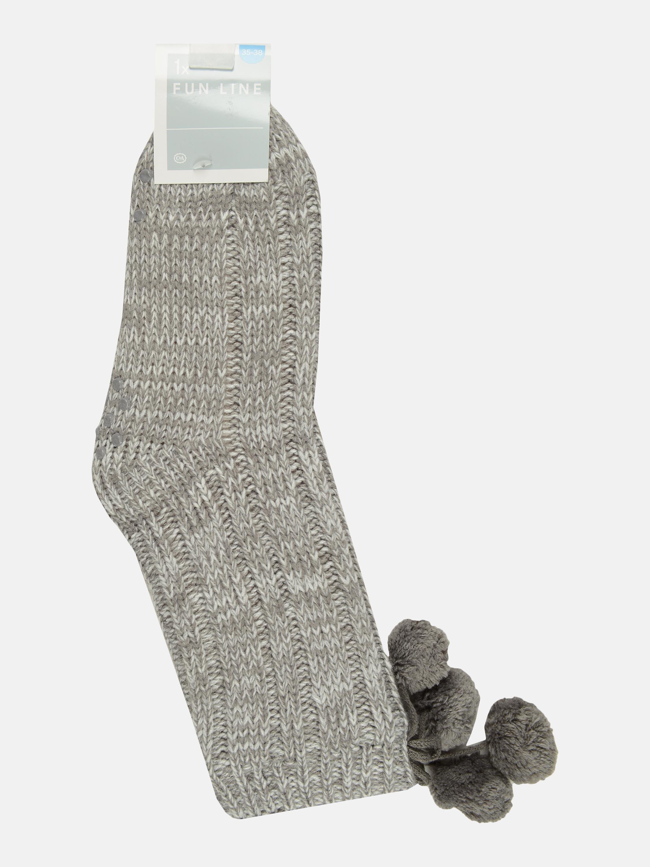 Носки C&A Меланж р. 35-38 Серый (2240174090823)