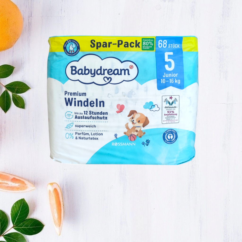 Подгузники Babydream Premium 5 10-16 кг 68 шт.