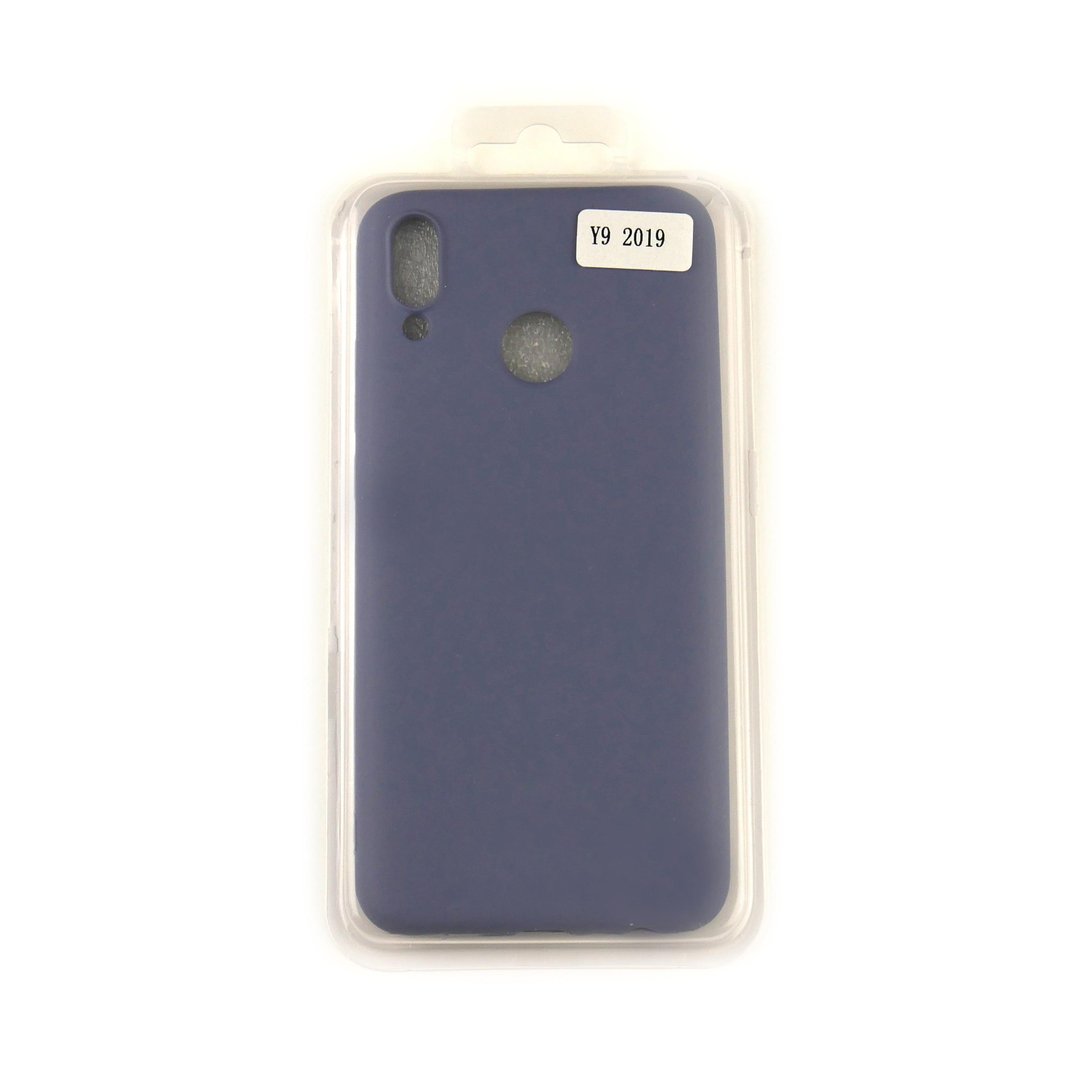 Чехол Silicone Case Full Cover Huawei Y9 2019 Джинсовый