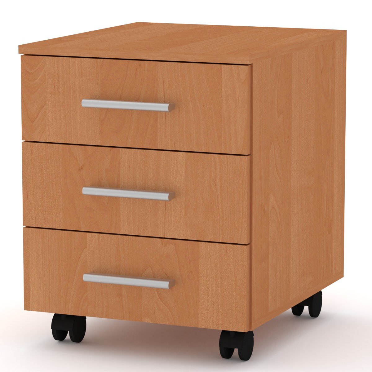 Комод на колесиках Компанит МП-3 40х49х53 см Ольха (60d5cd082d240127bf33ddf3) - фото 1