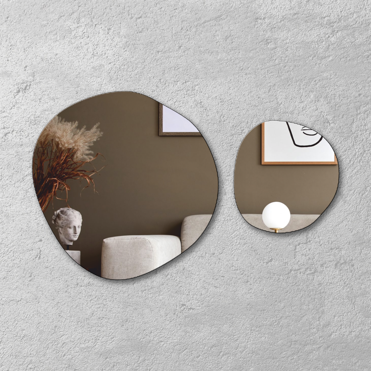 Комплект Дзеркал на стіну №1 1100х700 мм (28725416)