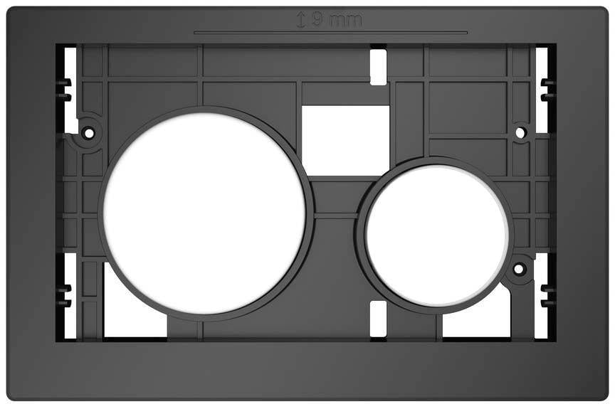Клавиши смыва для лицевых панелей смыва унитаза TECE loop антибактериальные Белый (9240664)