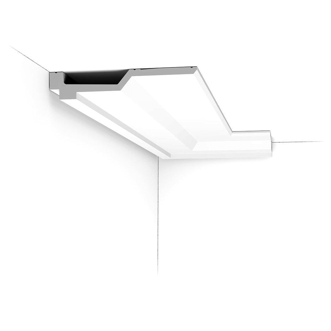 Карниз полиуретановый Orac Decor C354 жесткий 215х40x2000 мм (28951705)