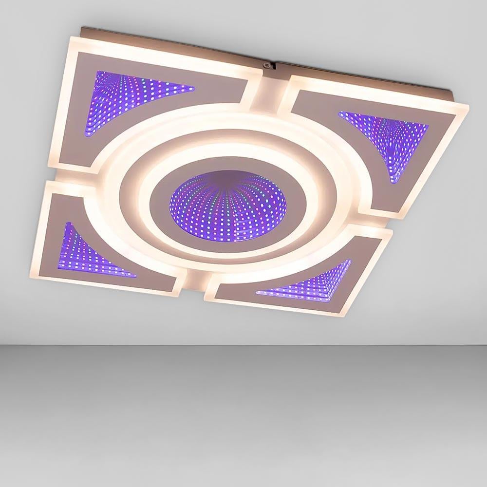 Люстра светодиодная Svet 173W 3000-6000К Белый (SL-5512/500 WT)