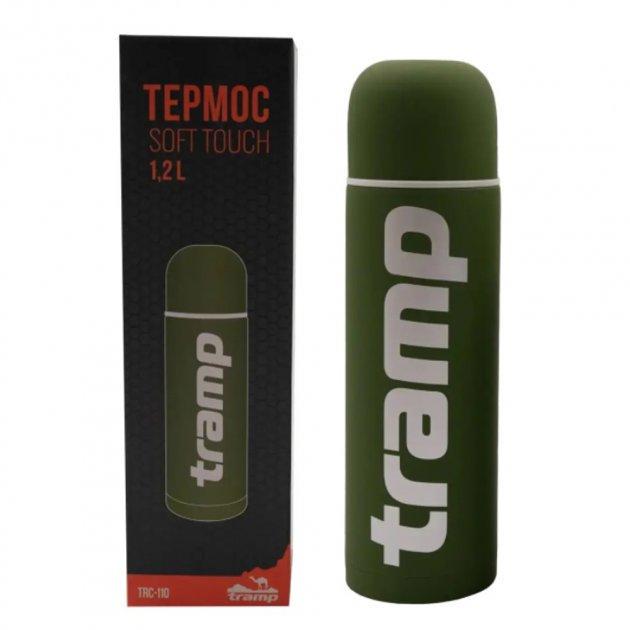 Термос Tramp Soft Touch TRC-110-khaki 1,2 л Хакі (UTRC-110-khaki) - фото 3 Термос Tramp Soft Touch TRC-110-khaki 1,2 л Хакі (UTRC-110-khaki) - фото 3