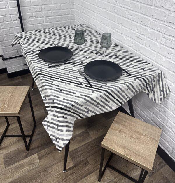 Скатерть водоотталкивающая Comfort Home Diagonal с тефлоновым покрытием 140x180 см